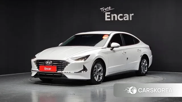 Hyundai Sonata (DN8) 2019 Белый из Кореи