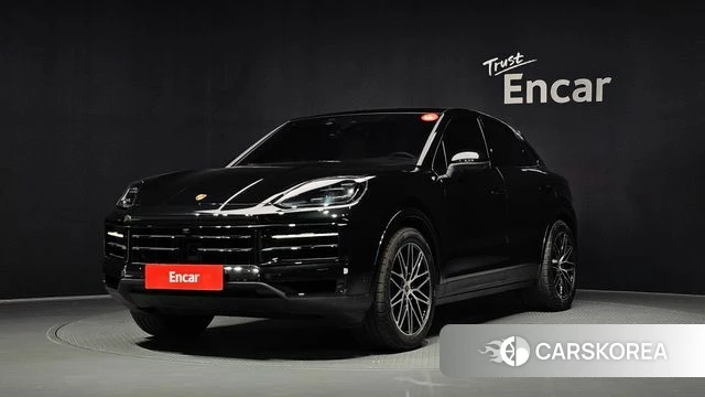 Porsche Cayenne (PO536) 2024 Черный из Кореи