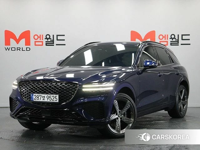 Genesis GV70 2021 Синий из Кореи
