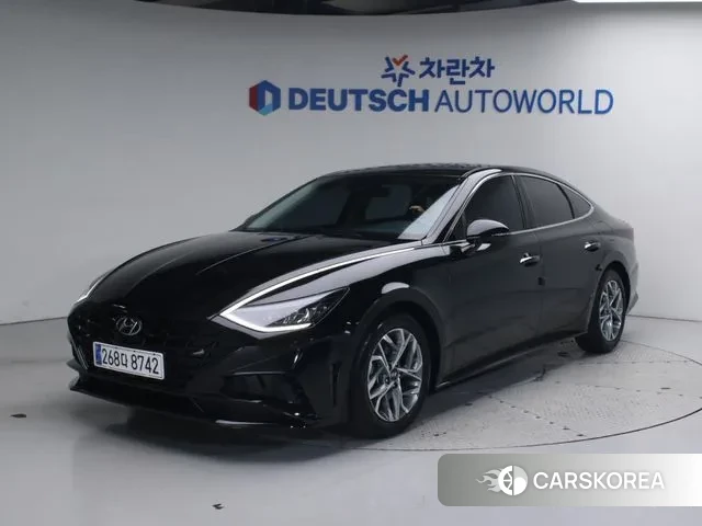 Hyundai Sonata (DN8) 2022 Черный из Кореи