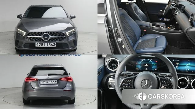 Mercedes-Benz A-Class W177 2019 Белый из Кореи