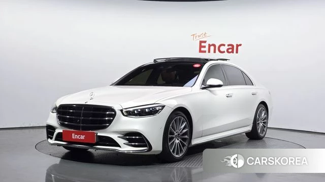 Mercedes-Benz S-Class W223 2022 Белый из Кореи