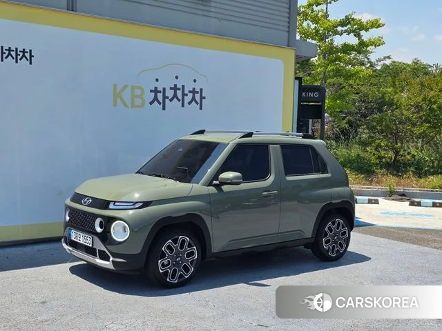 Hyundai Casper 2022 Светло-зеленый из Кореи