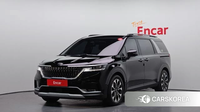 Kia Carnival 4th generation 2021 Черный из Кореи
