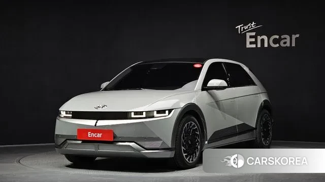 Hyundai Ionic 5 2022 Серебристо-серый из Кореи