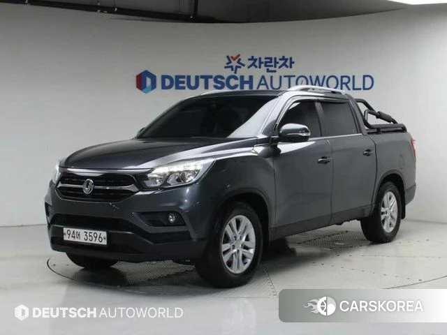 Ssangyong Rexton Sports 2019 Серый из Кореи