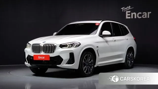 BMW X3 (G01) 2022 Белый из Кореи