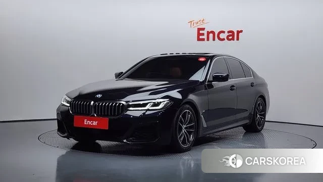 BMW 5 Series (G30) 2022 Черный из Кореи