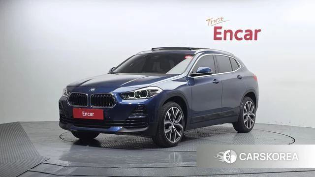 BMW X2 (F39) 2022 Синий из Кореи
