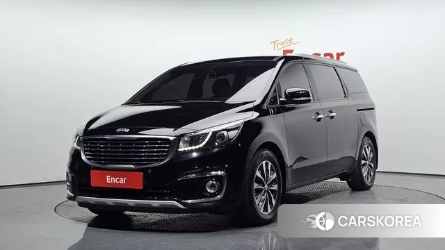 Kia All New Carnival 2018 Черный из Кореи