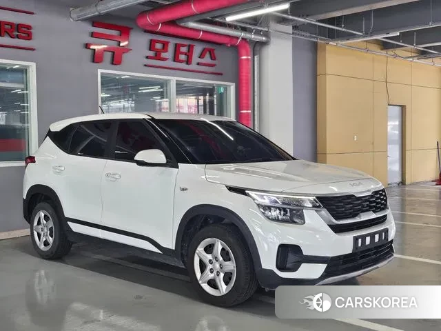 Kia Seltos 2021 Белый из Кореи