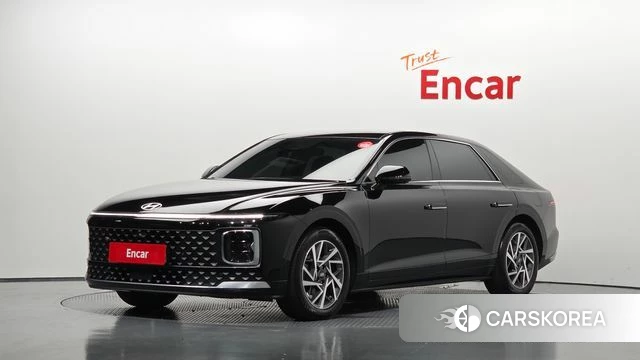 Hyundai Grandeur Hybrid (GN7) 2024 Черный из Кореи