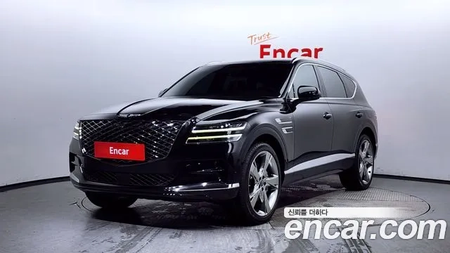 Genesis GV80 2022 Черный из Кореи