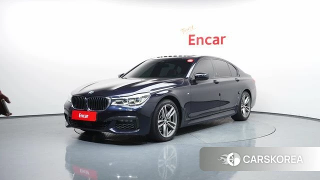 BMW 7 Series (G11) 2018 Черный из Кореи
