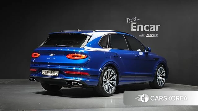 Bentley Bentayga 2022 Синий из Кореи