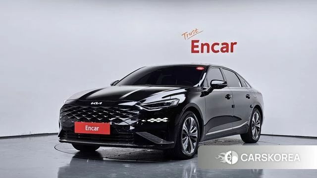 Kia K8 Hybrid 2024 Черный из Кореи