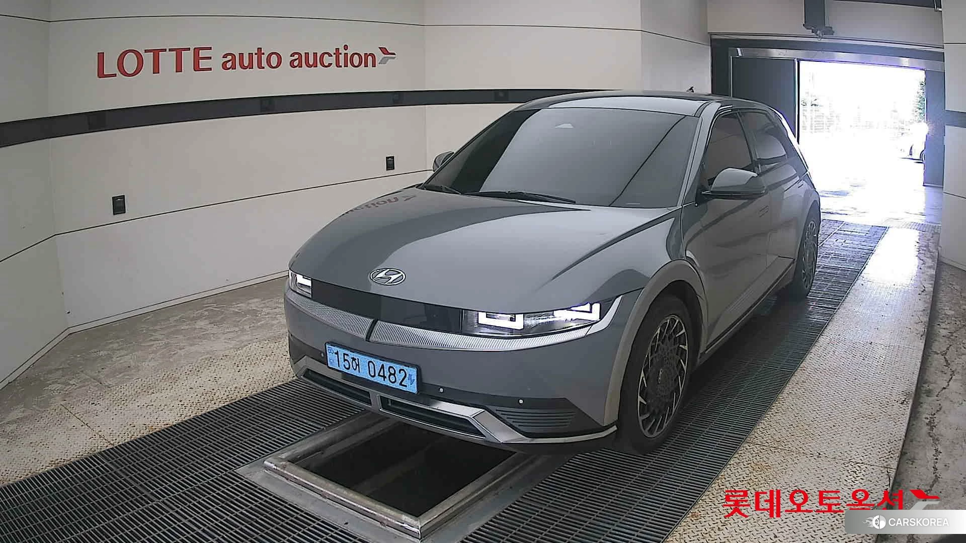 Hyundai IONIQ 5 2022 Galactic Grey Metallic из Кореи