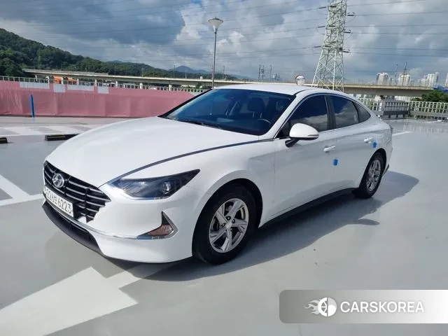Hyundai Sonata (DN8) 2021 Белый из Кореи