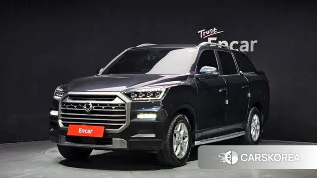 Ssangyong The New Rexton Sport 2023 Серый из Кореи