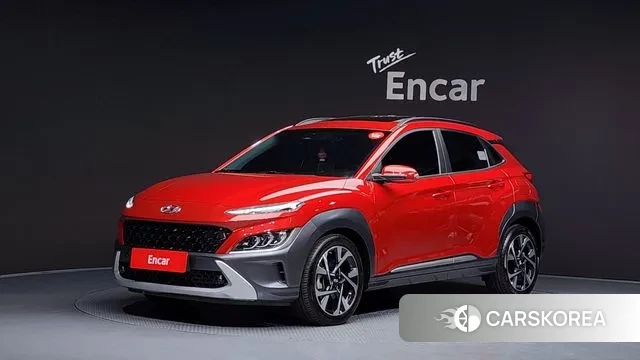 Hyundai The New Kona 2021 Красный из Кореи