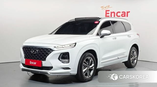 Hyundai Santa Fe TM 2019 Белый из Кореи
