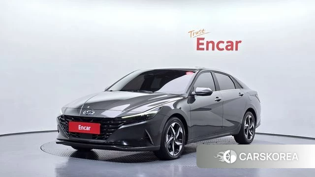 Hyundai Avante (CN7) 2021 Серый из Кореи