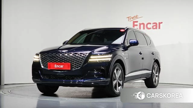 Genesis GV80 2021 Синий из Кореи