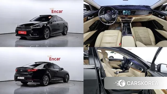 Kia Come New K7 2018 Черный из Кореи