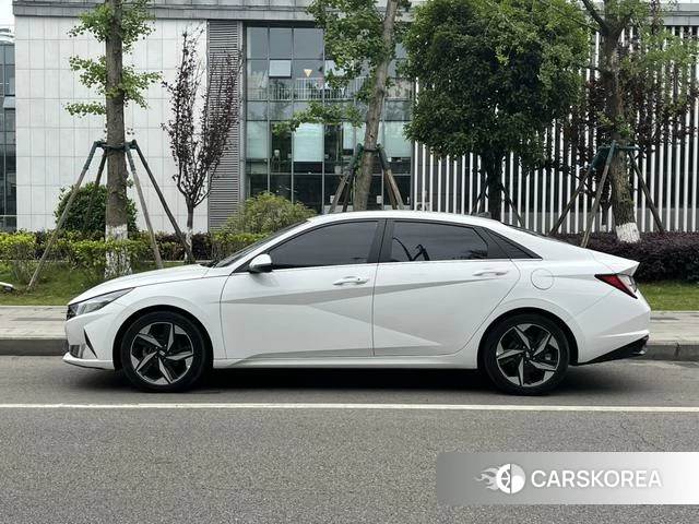 Hyundai Elantra 2022 Белый из Китая