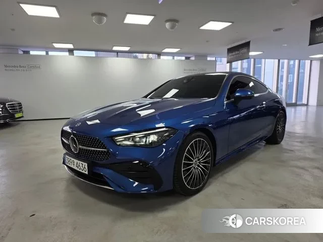 Mercedes-Benz CLE-Class C236 2024 Синий из Кореи