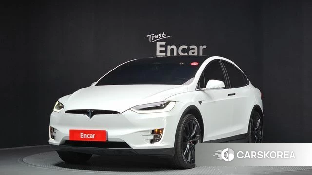 Tesla Model X 2020 Белый из Кореи