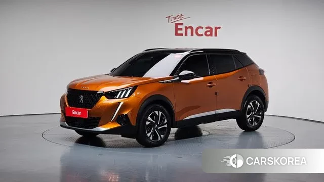 Peugeot 2008 Second generation 2021 Оранжевый из Кореи