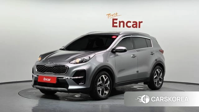 Kia Sportage The Bold 2020 Серый из Кореи