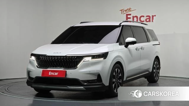 Kia Carnival 4th generation 2021 Белый из Кореи