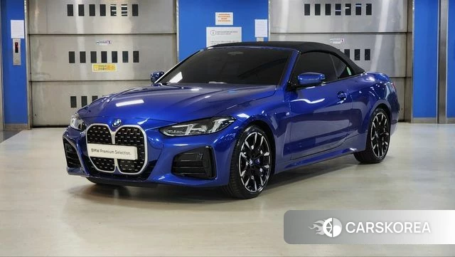BMW 4 Series (G22) 2025 Синий из Кореи