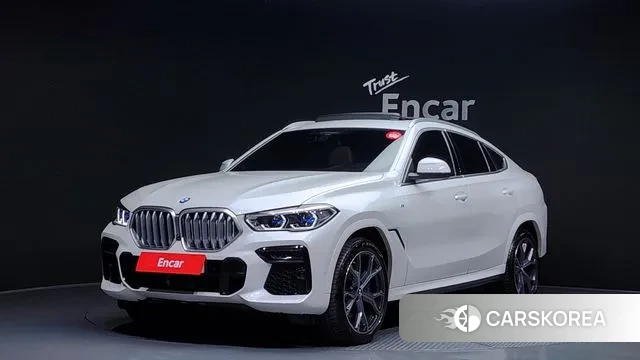 BMW X6 (G06) 2022 Белый из Кореи