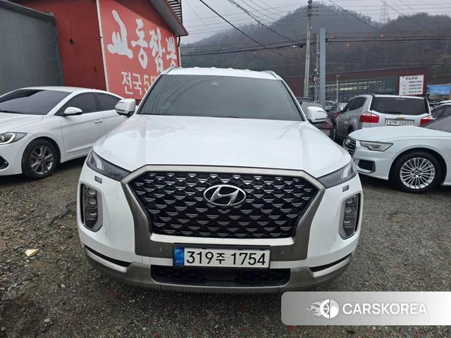 Hyundai Palisade 2022 Белый из Кореи