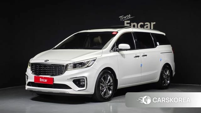 Kia The New Carnival 2019 Белый из Кореи