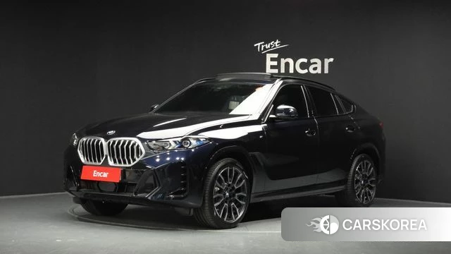 BMW X6 (G06) 2025 Черный из Кореи