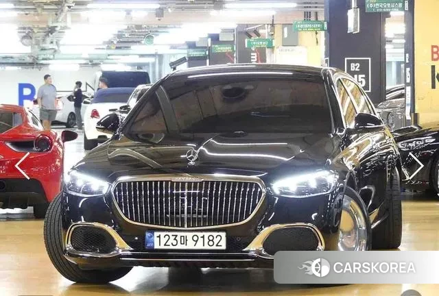 Mercedes-Benz S-Class W223 2022 Черный из Кореи