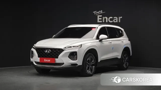 Hyundai Santa Fe TM 2018 Белый из Кореи