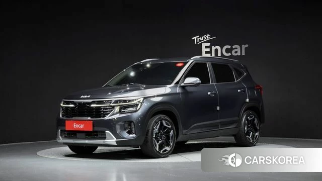 Kia The New Seltos 2023 Серый из Кореи