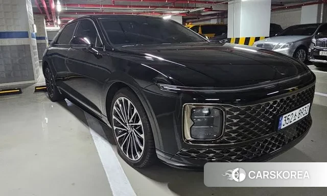 Hyundai Grandeur Hybrid (GN7) 2023 Черный из Кореи