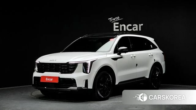 Kia The New Sorento 4th Generation 2024 Белый из Кореи