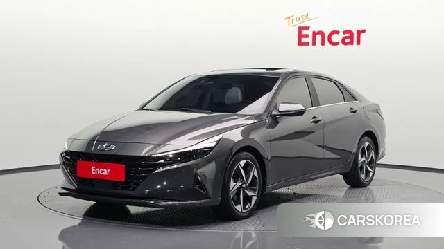 Hyundai Avante (CN7) 2020 Серый из Кореи