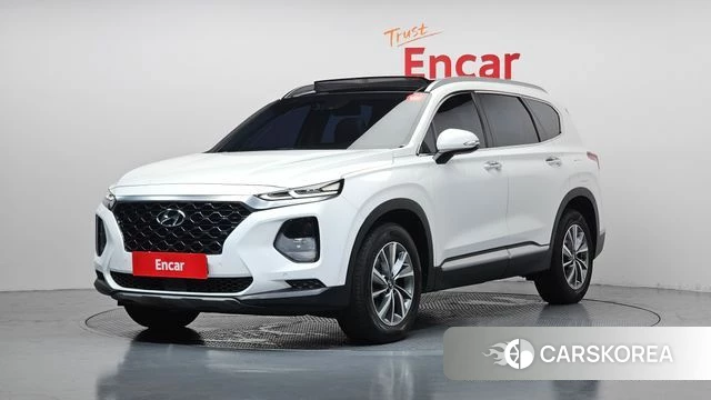 Hyundai Santa Fe TM 2019 Белый из Кореи
