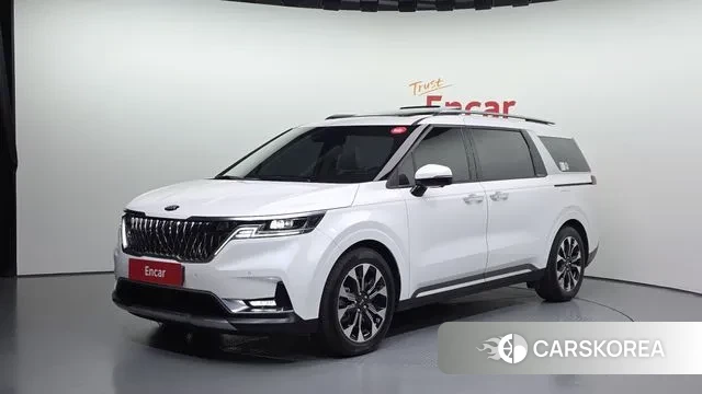 Kia Carnival 4th generation 2021 Белый из Кореи