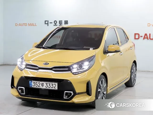 Kia Morning Urban (JA) 2021 Желтый из Кореи