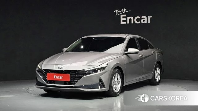 Hyundai Avante (CN7) 2022 Серый из Кореи