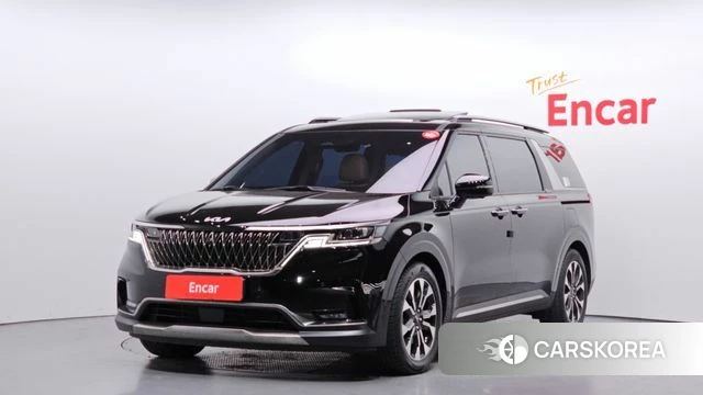 Kia Carnival 4th generation 2023 Черный из Кореи